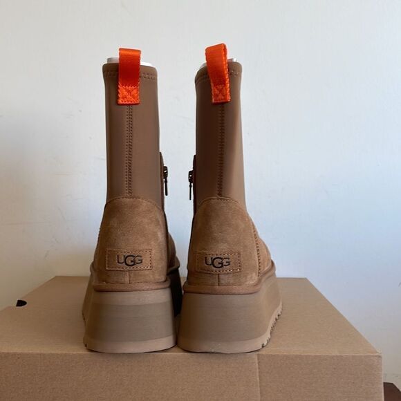 UGG Classic Dipper Boots Chestnut USA Women Size 9/UK 7/EU 40 - Picture 10 of 14